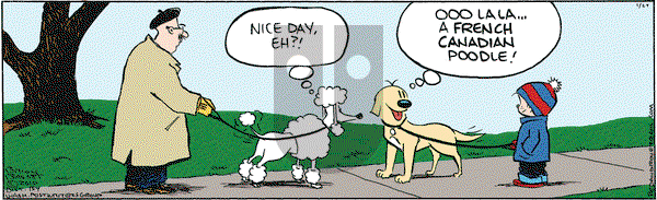 Red and Rover on Wednesday January 27, 2010 Comic Strip
