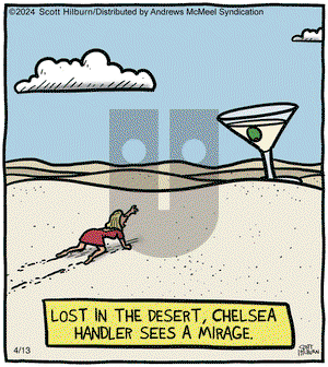 The Argyle Sweater - Saturday April 13, 2024 Comic Strip
