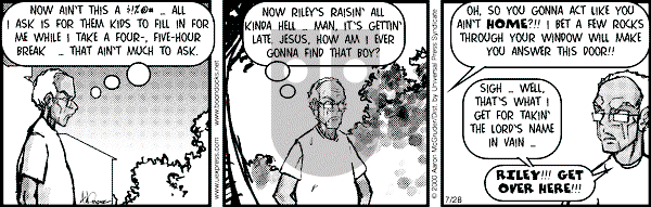 The Boondocks on Friday February 29, 2008 Comic Strip