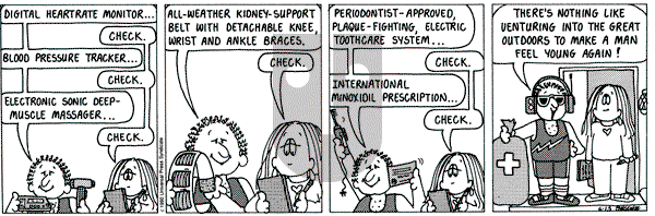 Cathy Classics on Friday June 15, 1990 Comic Strip