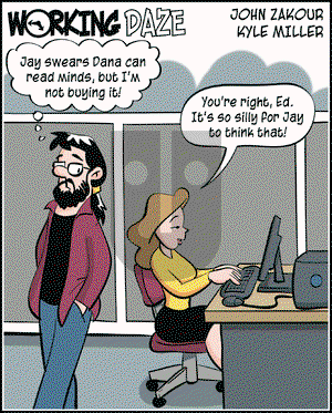 Working Daze on Tuesday May 27, 2003 Comic Strip