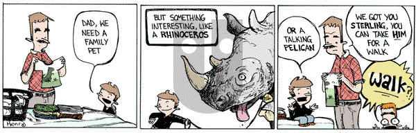 Wallace the Brave - Friday January 15, 2016 Comic Strip