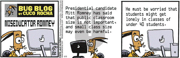 La Cucaracha on Saturday June 9, 2012 Comic Strip