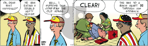 Lucky Cow on Monday November 20, 2006 Comic Strip