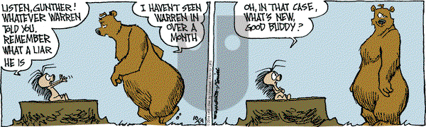 The Grizzwells on Friday October 24, 2014 Comic Strip