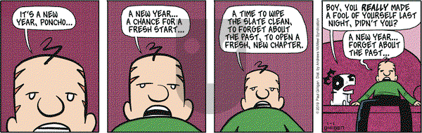 Pooch Cafe on Tuesday January 1, 2019 Comic Strip