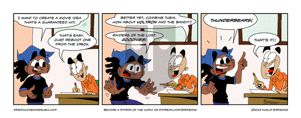 Little Fried Chicken and Sushi on Monday May 19, 2025 Comic Strip