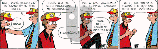 Lucky Cow on Thursday January 8, 2004 Comic Strip