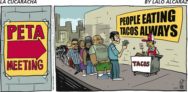 La Cucaracha on Sunday September 13, 2015 Comic Strip