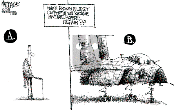 Matt Davies on Thursday June 19, 2014 Comic Strip