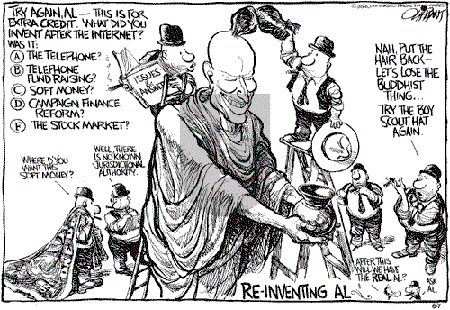 Pat Oliphant on Wednesday June 7, 2000 Comic Strip