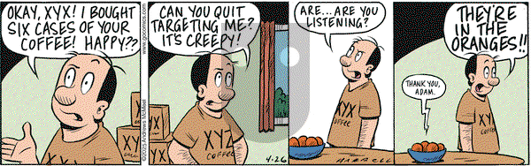 Adam@Home on Saturday April 26, 2025 Comic Strip