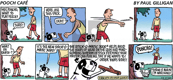 Pooch Cafe on Sunday July 13, 2003 Comic Strip