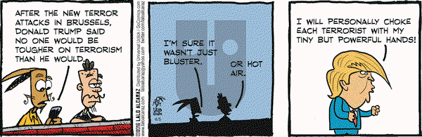 La Cucaracha on Tuesday April 5, 2016 Comic Strip