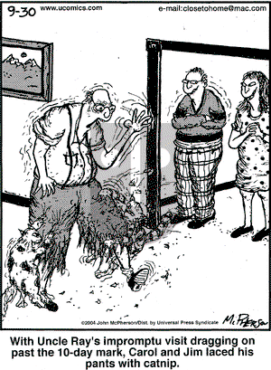 Close to Home on Thursday September 30, 2004 Comic Strip