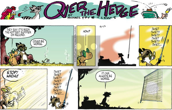 Over the Hedge on Sunday September 22, 2019 Comic Strip