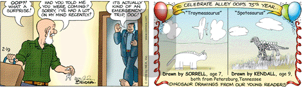 Alley Oop on Thursday February 19, 2009 Comic Strip
