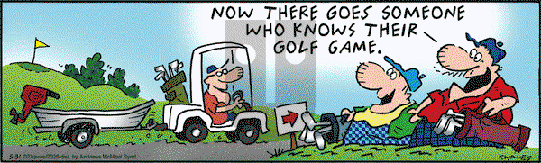Frank and Ernest on Saturday May 31, 2025 Comic Strip