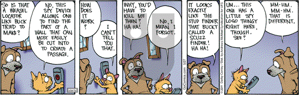 Get Fuzzy on Tuesday May 27, 2025 Comic Strip
