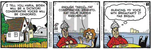 La Cucaracha on Wednesday November 25, 2020 Comic Strip
