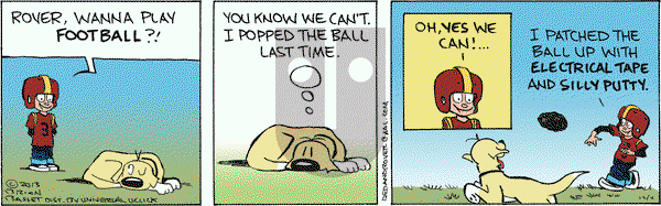 Red and Rover on Wednesday December 4, 2013 Comic Strip