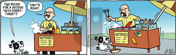 Pooch Cafe on Thursday April 27, 2017 Comic Strip