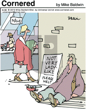 Cornered on Wednesday June 30, 2010 Comic Strip
