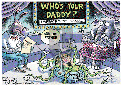 Rob Rogers on Friday February 12, 2021 Comic Strip
