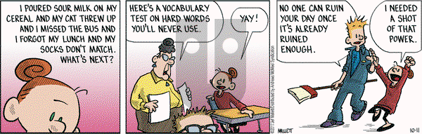 Frazz on Wednesday October 11, 2017 Comic Strip