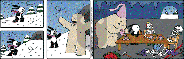 Buni on Wednesday January 15, 2014 Comic Strip