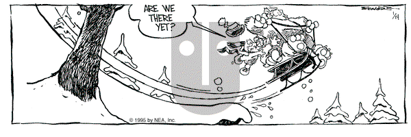 The Grizzwells on Saturday January 14, 1995 Comic Strip