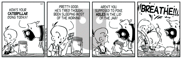 Cow and Boy Classics on Tuesday October 2, 2007 Comic Strip