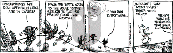 Prickly City on Monday February 6, 2006 Comic Strip