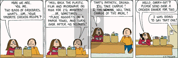 Cathy Classics on Saturday June 21, 2003 Comic Strip