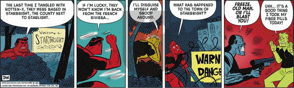 Rip Haywire on Monday March 24, 2025 Comic Strip