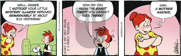 Ginger Meggs on Friday March 7, 2025 Comic Strip