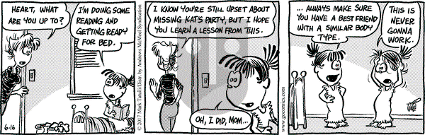 Heart of the City on Friday June 16, 2017 Comic Strip