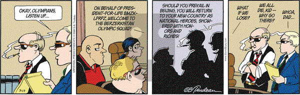 Doonesbury on Thursday July 17, 2008 Comic Strip