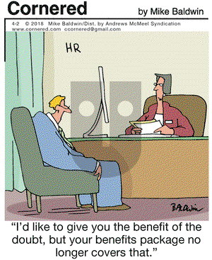 Cornered on Monday April 2, 2018 Comic Strip