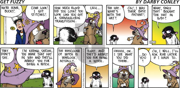 Get Fuzzy on Sunday March 9, 2025 Comic Strip
