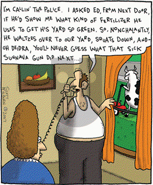 The Argyle Sweater on Saturday August 25, 2007 Comic Strip