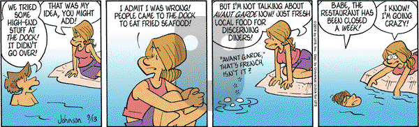 Arlo and Janis on Saturday September 13, 2014 Comic Strip