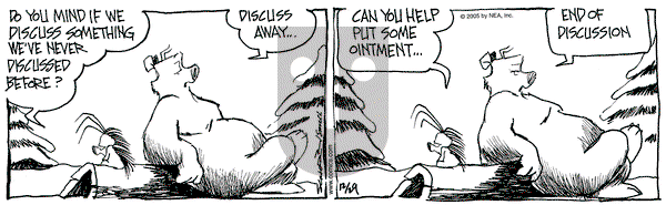 The Grizzwells on Thursday December 29, 2005 Comic Strip