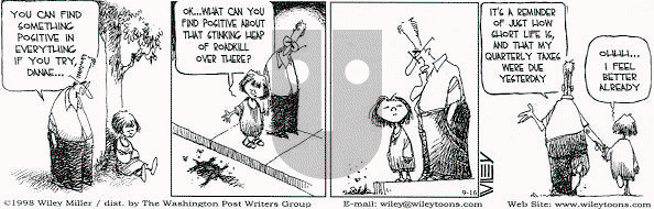 Non Sequitur on Wednesday September 16, 1998 Comic Strip