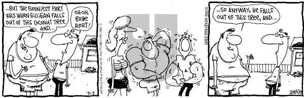 The Duplex on Monday July 7, 1997 Comic Strip