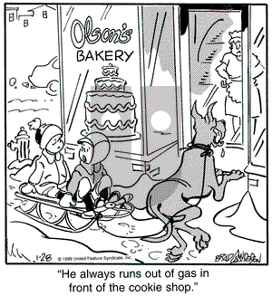 Marmaduke on Thursday January 28, 1999 Comic Strip