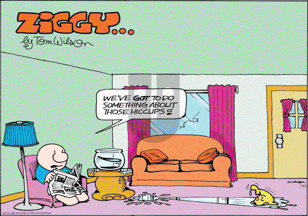 Ziggy - Sunday July 25, 2010 Comic Strip