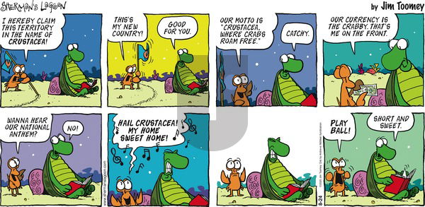 Sherman's Lagoon on Sunday August 24, 2025 Comic Strip