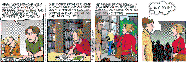 For Better or For Worse - Tuesday September 4, 2007 Comic Strip