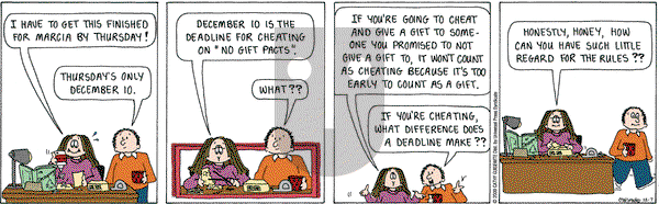 Cathy Classics on Monday December 7, 2009 Comic Strip